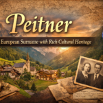 Alpine European village landscape representing the cultural heritage and origin of the Peitner surname