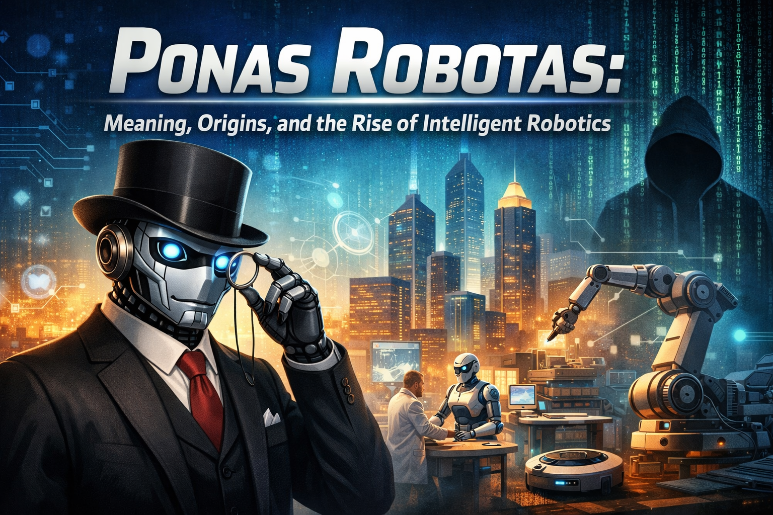 Ponas Robotas: Meaning Origins and the Rise of Intelligent Robotics