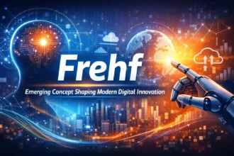 Frehf digital innovation concept with AI, automation, and futuristic technology systems